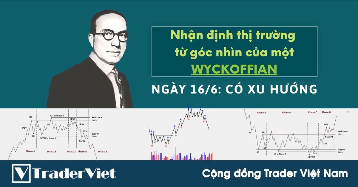 Nhận định Thị Trường dưới góc nhìn của một Wyckoffian - 17/6: The Trend is here!
