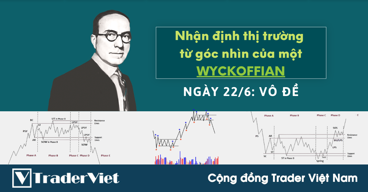 Nhận định Thị Trường dưới góc nhìn của một Wyckoffian - 22/6: Vô đề
