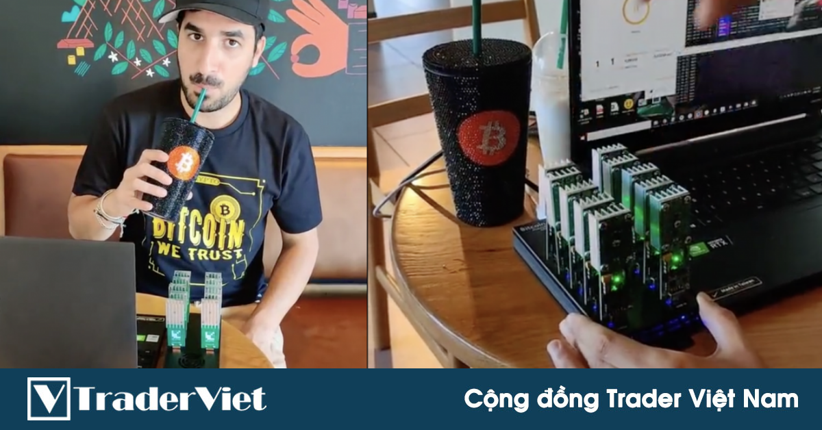 Đào Bitcoin bằng điện miễn phí ở Starbucks!