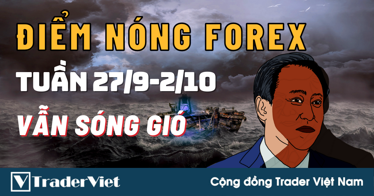 Điểm Nóng Forex Tuần 27/09-02/10 - Vẫn Sóng Gió Hậu FOMC