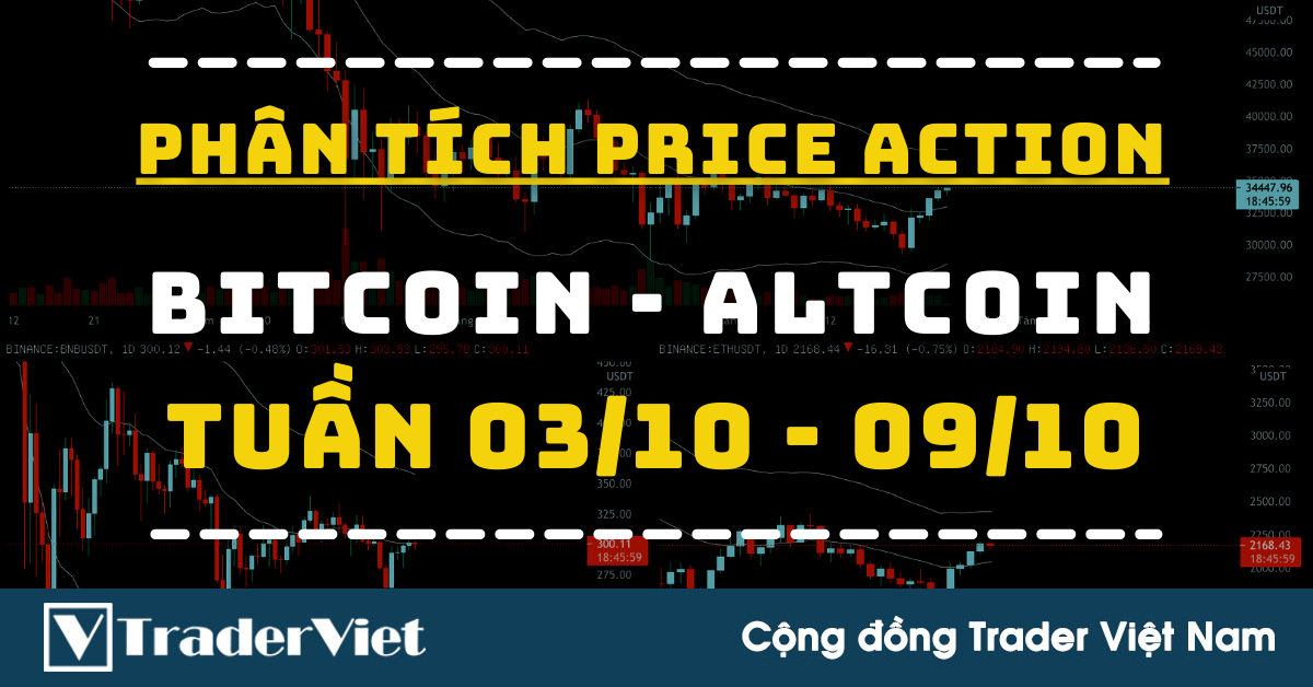 Phân Tích BITCOIN - ALTCOIN Theo Price Action Tuần 03-09/10