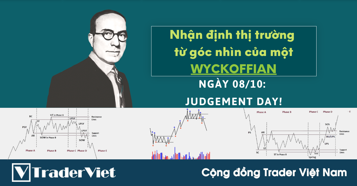 Nhận định Thị Trường dưới góc nhìn của một Wyckoffian - 08/10: Judgement Day!
