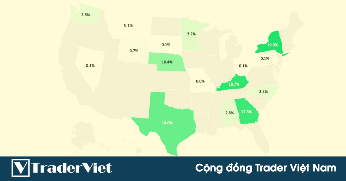 Các bang của Mỹ thu hút thợ đào Bitcoin