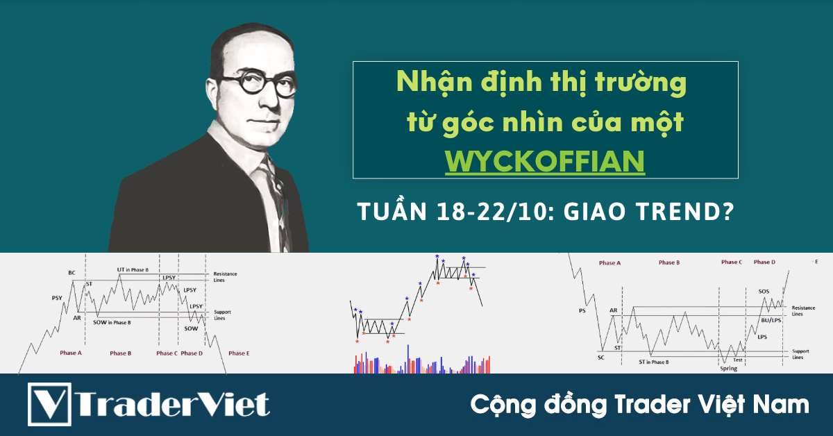 Nhận định Thị Trường dưới góc nhìn của một Wyckoffian - Tuần 18-22/10: Giao Trend?
