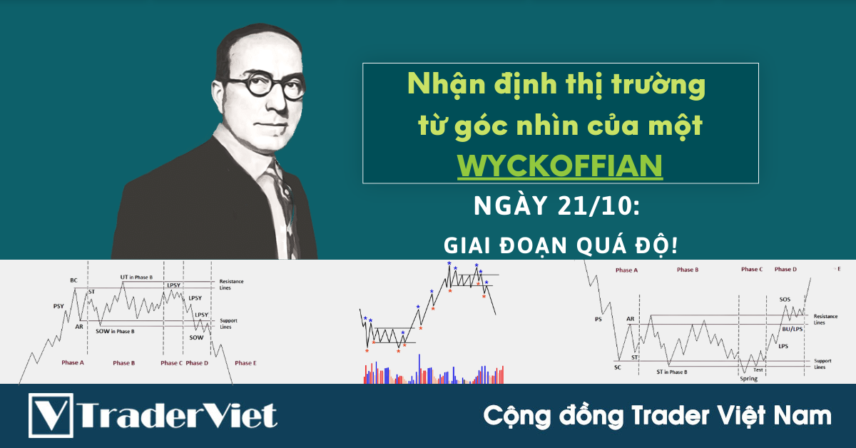 Nhận định Thị Trường dưới góc nhìn của một Wyckoffian - 21/10: Giai đoạn quá độ!