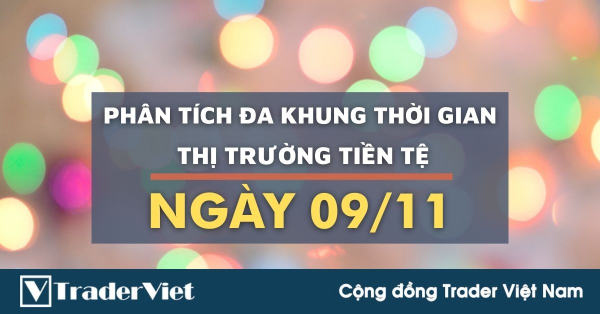 Phân tích Forex hôm nay (09/11) - Phiên Âu - Phân tích Đa khung thời gian