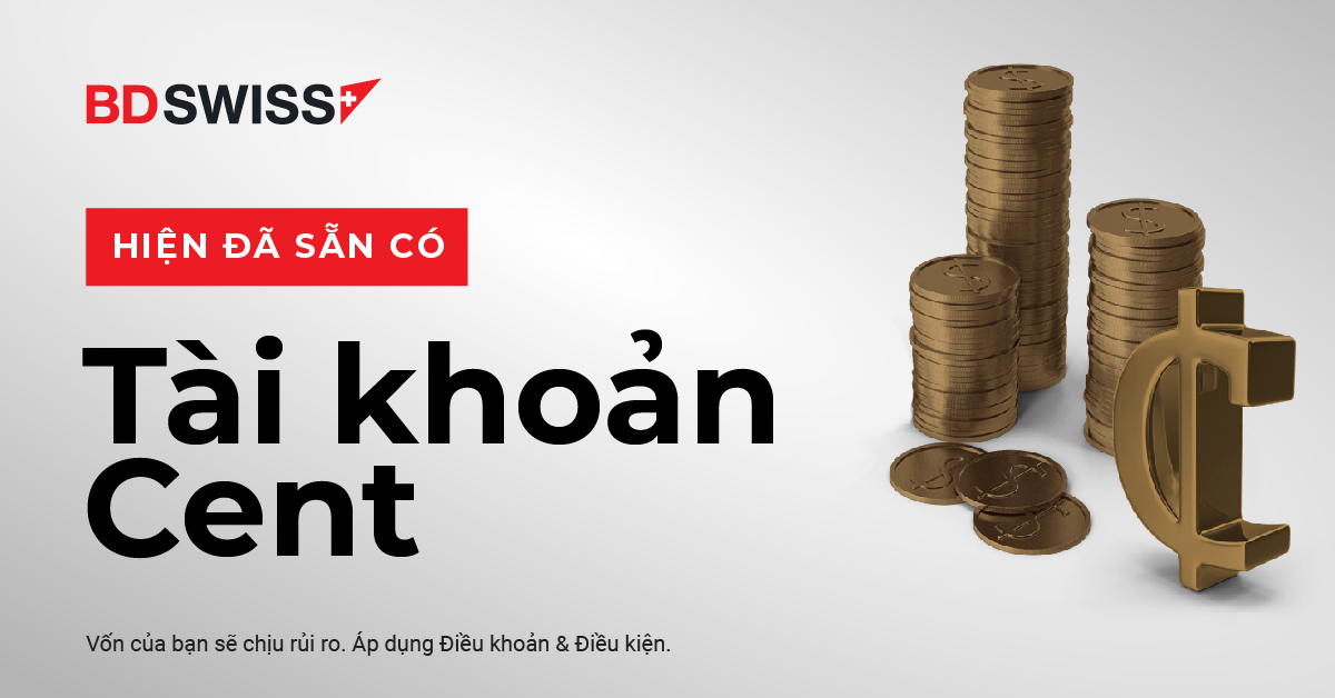 BDSWISS ra mắt Loại Tài khoản Mới nhất: Tài khoản Cent