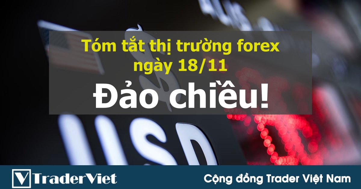 Tóm tắt diễn biến thị trường sau phiên Mỹ - đầu phiên Á ngày 18/11: Đảo chiều!