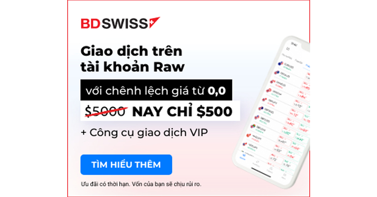 BDSWISS - Tại sao các nhà giao dịch lại chọn tài khoản Raw Spread?