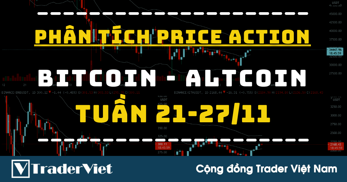 Phân Tích BITCOIN - ALTCOIN Theo Price Action Tuần 21-27/11