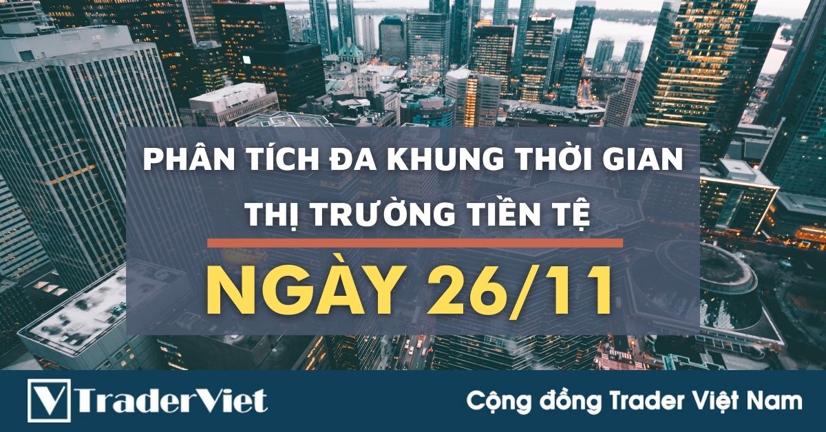 Phân tích Forex hôm nay (26/11) - Phiên Âu - Phân tích Đa khung thời gian