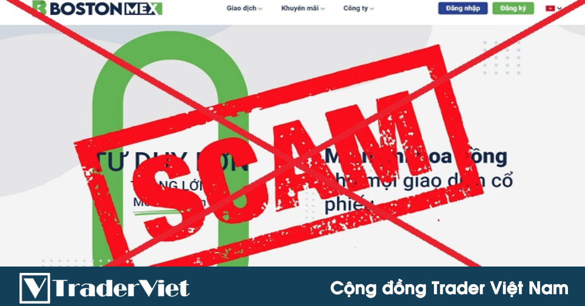 BOSTONMEX là một sàn lừa đảo đội lốt chuyên gia tài chính quốc tế