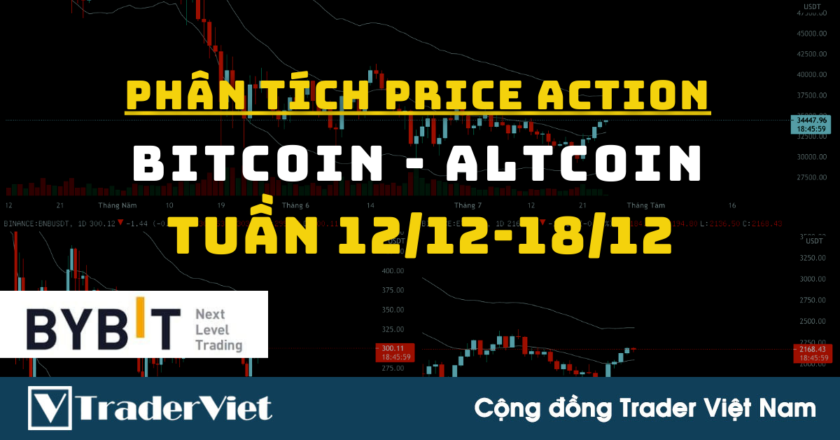 Phân Tích BITCOIN - ALTCOIN Theo Price Action Tuần 12-18/12