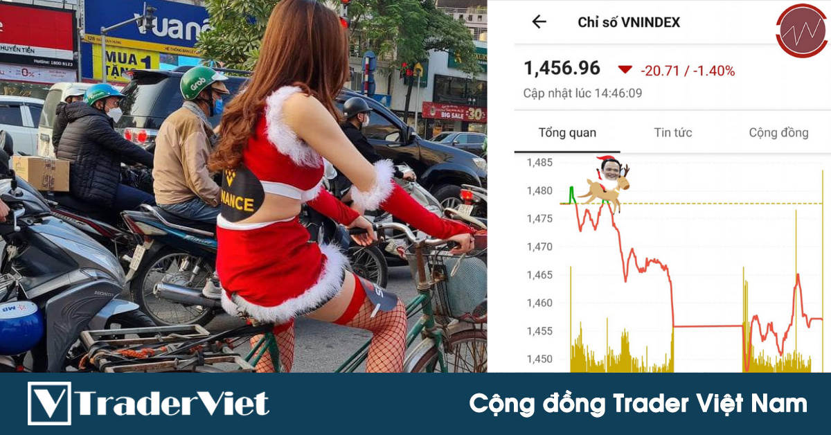 Điểm nóng MXH 24/12 - Cộng đồng Trader Việt Nam: Khi thị trường hoà chung không khí Giáng sinh...