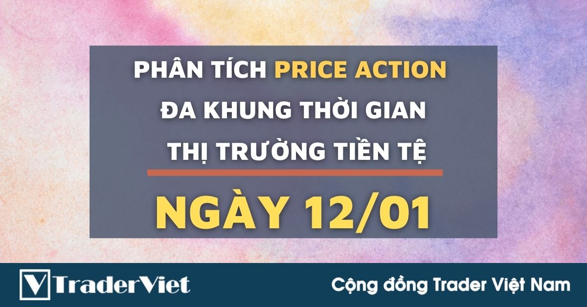 Phân tích Forex hôm nay (12/01) - Phiên Âu - Phân tích Price Action Đa khung thời gian