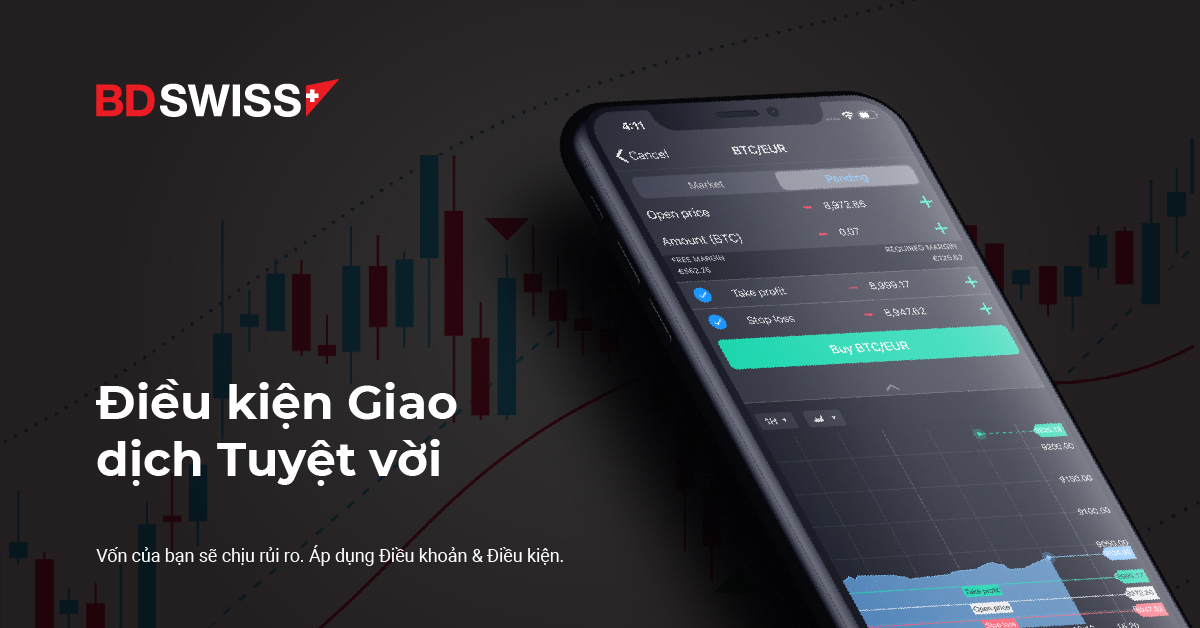 BDSwiss - Thương hiệu gắn liền với các điều kiện giao dịch vượt trội