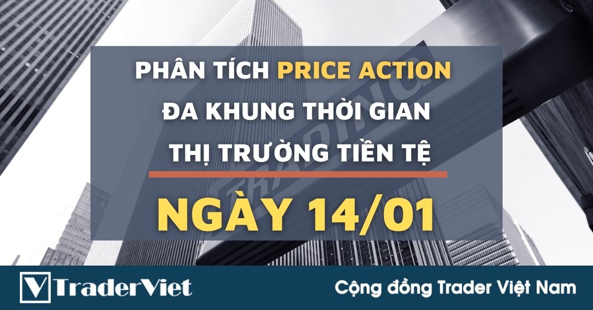 Phân tích Forex hôm nay (14/01) - Phiên Âu - Phân tích Price Action Đa khung thời gian