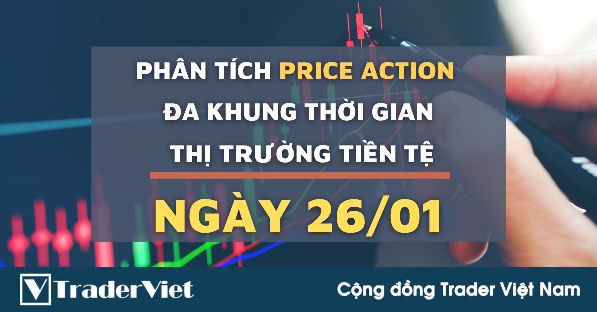 Phân tích Forex hôm nay (26/01) - Phiên Âu - Phân tích Price Action Đa khung thời gian