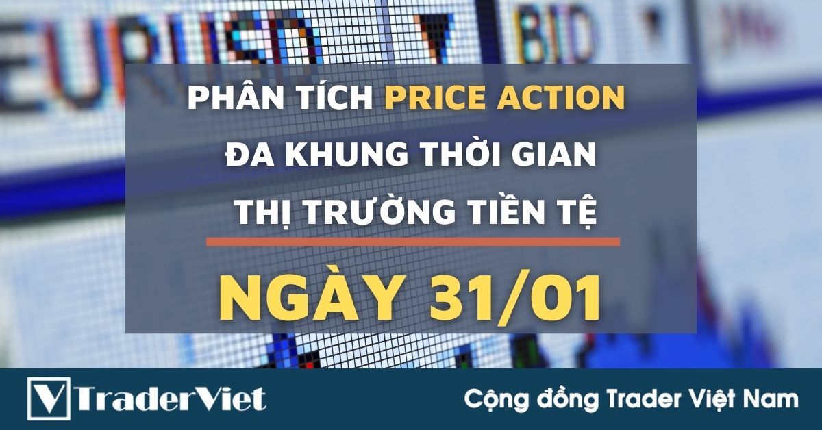 Phân tích Forex hôm nay (31/01) - Phiên Âu - Phân tích Price Action Đa khung thời gian