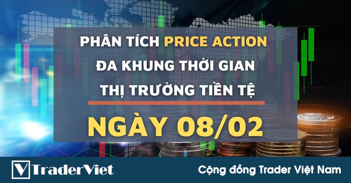 Phân tích Forex hôm nay (08/02) - Phiên Âu - Phân tích Price Action Đa khung thời gian