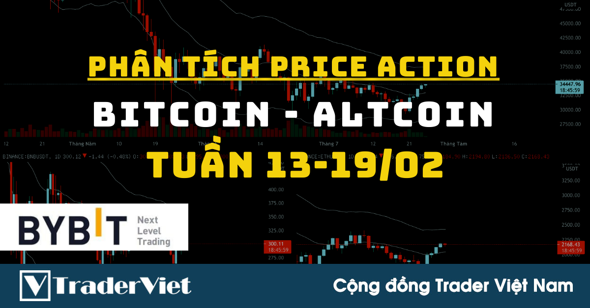 Phân Tích BITCOIN - ALTCOIN Theo Price Action Tuần 13-19/02