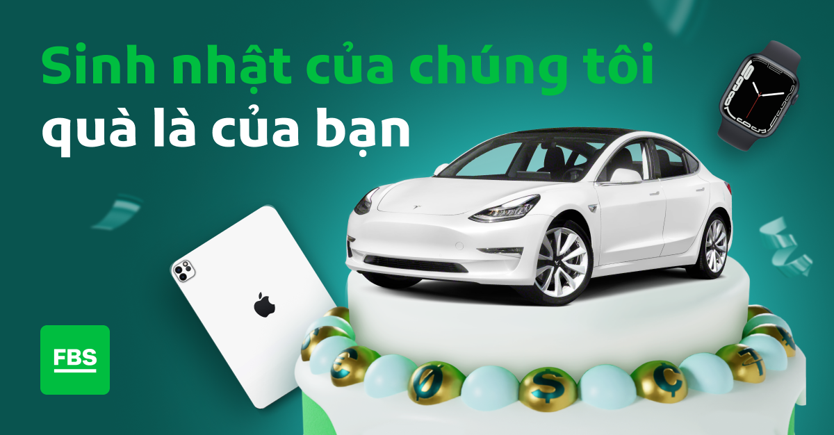 Tham Gia Tiệc Sinh Nhật FBS để Giành Tesla Model 3 và Các Giải Thưởng Khác