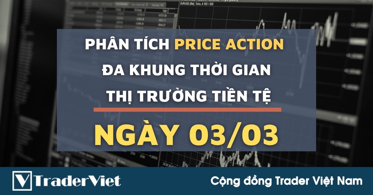 Phân tích Forex hôm nay (03/03) - Phiên Âu - Phân tích Price Action Đa khung thời gian