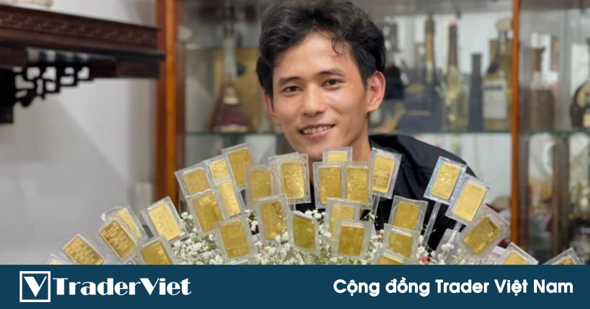 "Khủng" nhất 8/3: "Ông chồng quốc dân" ở Cần Thơ đặt bó hoa đặc biệt làm từ 100 cây Vàng trong bối cảnh giá Vàng "chạm đỉnh"