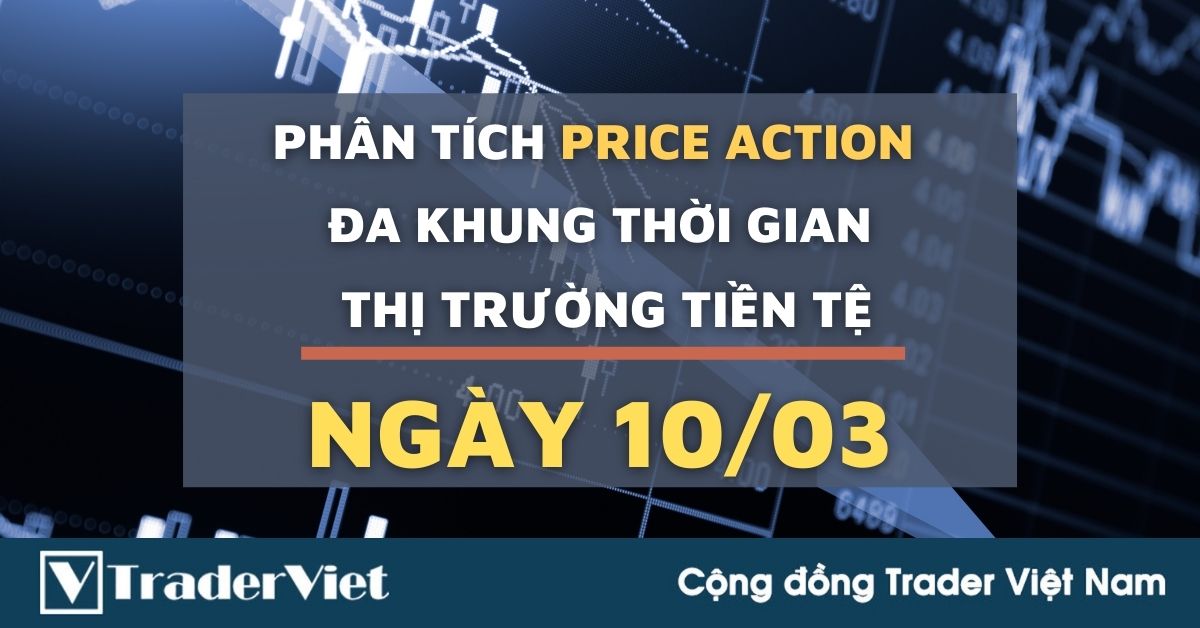 Phân tích Vàng và Forex hôm nay (10/03) - Phiên Âu - Phân tích Price Action Đa khung thời gian