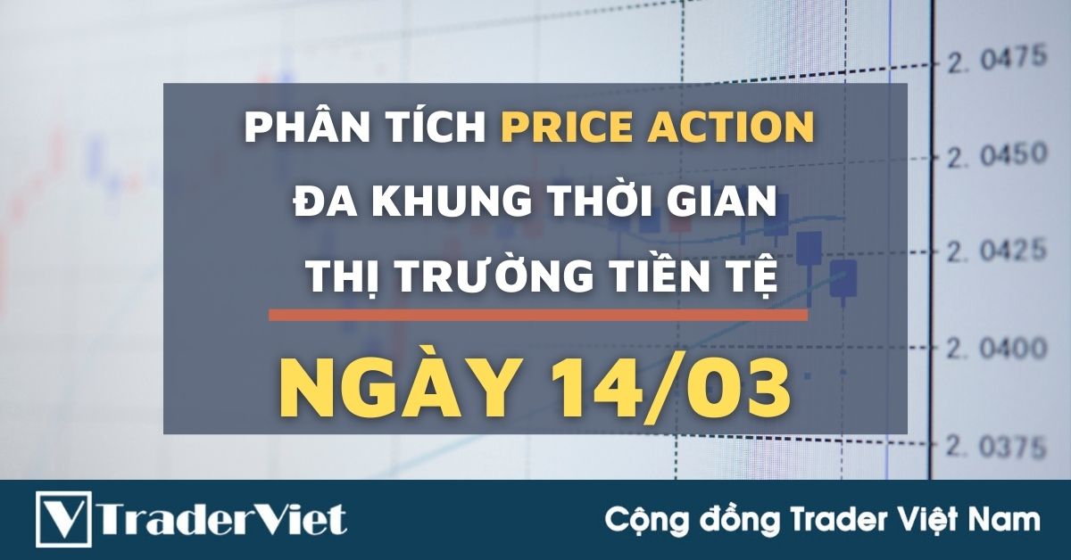 Phân tích Forex hôm nay (14/03) - Phiên Âu - Phân tích Price Action Đa khung thời gian