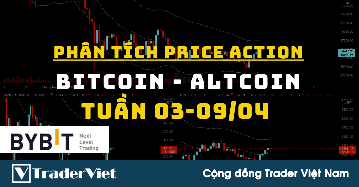 Phân Tích BITCOIN - ALTCOIN Theo Price Action Tuần 03-09/04