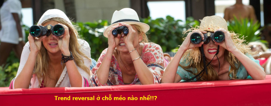 Xác định đảo chiều xu hướng trên..naked chart – Tay không bắt giặc - Phần 2