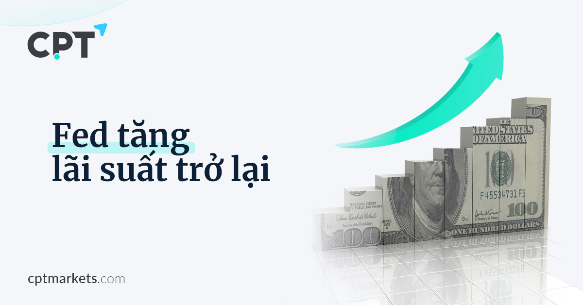 CPT MARKETS - Fed đã tăng lãi suất lần thứ 10, cuộc họp tháng 6,7 sẽ diễn ra thế nào?